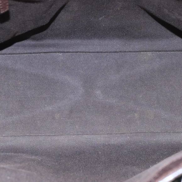 GUCCI GG Canvas Hand Bag Beige Brown Silver 113019 Auth 103326 - Picture 16 of 16